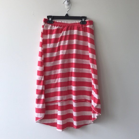 Dresses & Skirts - 💖!! LAST CHANCE!!! 
High low striped skirt